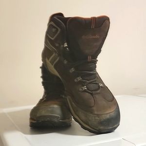 Mens Columbia Pole Creek Omni Tech Hiking Boots Size 15